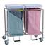 R&B Wire Double Easy Access Deluxe Metal Laundry Hamper